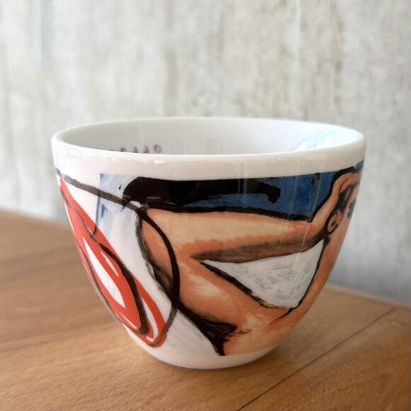 Illy Collection 1994 Andrea Manetti Cappucino Espresso Cup Mitterteich Porcelain - Picture 2 of 6
